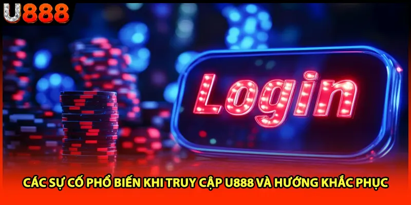 Các sự cố phổ biến khi truy cập U888 và hướng khắc phục Các sự cố phổ biến khi truy cập U888 và hướng khắc phục